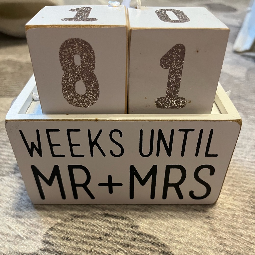 Wedding countdown